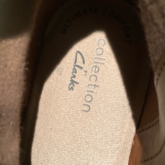 EC Clark’s Collection Brown Ankle Booties Size 8.5 - Picture 7 of 10